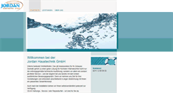 Desktop Screenshot of jordanhaustechnik.de
