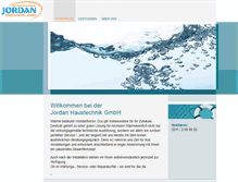 Tablet Screenshot of jordanhaustechnik.de